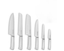 Smeg - 6-delige Messenset - zonder Messenblok - RVS keukenmessen