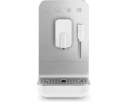 SMEG BCC12WHMEU Volautomatische Espressomachine - Geïntegreerde Bonenmaler - 19 Bar - Thermoblock - RVS Stoompijp - Bean-to-Cup - Collezione - Mat Wit