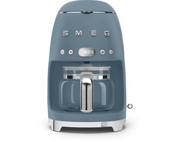 SMEG DCF02SBMEU - Filterkoffiemachine - Storm Blue - Warmhoudfunctie
