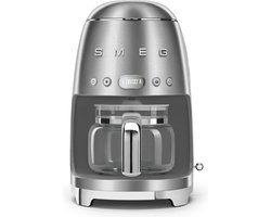 SMEG DCF02SSEU - Filterkoffiemachine - Steel - Warmhoudfunctie