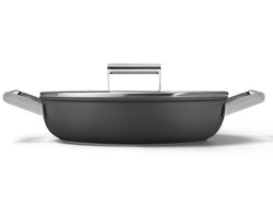 SMEG DPF2812BLM Hapjespan - Jaren 50 - Zwart