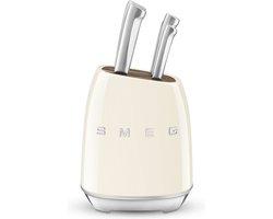 SMEG KBSF02CR - Messenblok - Incl. 6 messen - Crème