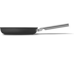 Smeg Koekenpan 28cm Mat Zwart CKFF2801BLM