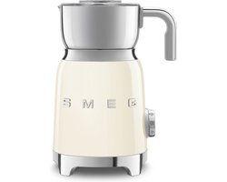 SMEG MFF11CREU Melkopschuimer - Inductie - 500W - 6 Programma's - Warme & Koude Melkschuim - RVS Kan - '50s Style - Crème