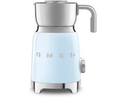 SMEG MFF11PBEU Melkopschuimer - Inductie - 500W - 6 Programma's - Warme & Koude Melkschuim - RVS Kan - '50s Style - Pastelblauw