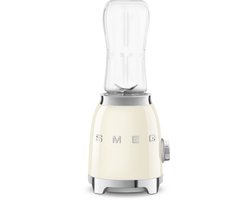 SMEG PBF00CREU - Personal Blender - Jaren 50 - Crème - incl. 1 Bottle-to-Go