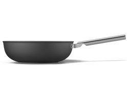 SMEG WOF3002BLM Wok - Jaren 50 - Zwart