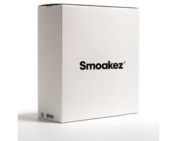 Smoakez - Natuurlijke Bamboe Houtskool BBQ Grill Voor Buiten Gebruik met Deksel Smoakez - Duurzame Roestvrijstalen BBQ Tang met Antislip Handvat Smoakez - Set van 8 BBQ Maïskolf Houders in RVS voor Tuinfeestjes