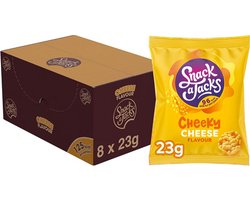 Snack A Jacks Crispy Cheese - Tussendoortje - 8 x 23 gram