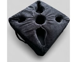 Snack kussen - Bank, bed, stoel - Bekerhouder - Kussen - Thuis - Auto - Reizen - Opbergkussen - Schuim - Netflix & Chill