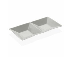 Snackdienblad Versa Keramisch Porselein (23 x 11 x 3 cm)
