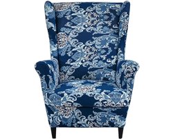 SnelShoppen - 2 Stuks Stoelhoezen voor Oorfauteuil Stretch Hoes Hoogwaardige Polyester Bescherming voor Fauteuil en Kussen Perfecte Pasvorm