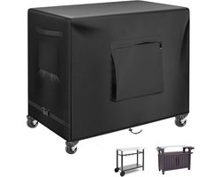 SnelShoppen - 52 Inch Outdoor Prep Table Cover - Waterdichte Tuin Barbecue Tafelcover - 600D Oxford Stof - Bescherming voor Keter Unity XL - 132x56x81