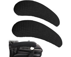 SnelShoppen - Armleuninghoezen voor Bureau Stoelen - 1 Paar - Verwijderbaar, Elastisch, Wasbaar, Waterdicht, Zachte Kussens voor Thuis of Kantoor