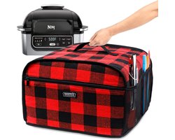 SnelShoppen - BAGSPRITE Stofhoes voor Airfryer en Grill, Beschermhoes voor Ninja Foodi, 13.5" x 14" x 9.75" - Keukenaccessoires, Premium Materiaal, Id