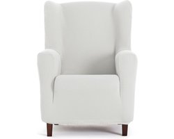 SnelShoppen - Bi-elastische Oorfauteuilhoes - Ademend, Antislip en Volledige Bescherming - Wit - Geschikt voor Oorfauteuils - Makkelijk te Aanbrengen