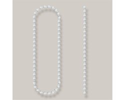 SnelShoppen - Endless Chain voor Rolgordijnen - 4.5 x 6 mm - 150 cm Bediening Lengte - Vervangingsketting voor Rolgordijn, Dubbel Rolgordijn & Jaloezi