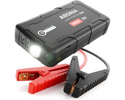 SnelShoppen - Jump Starter 400A 12V - Compacte Auto Booster voor 6L Benzine en 4L Diesel - Inclusief Powerbank en LED verlichting
