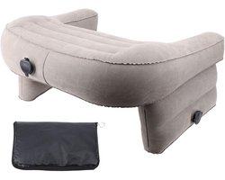 SnelShoppen - Opblaasbare Speel- en Leeskussen, Draagbare Speelpillow voor Bed en Bank, Verstelbaar Laptopkussen, Desk Pillow van Hoogwaardig PVC en V
