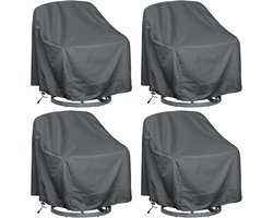 SnelShoppen - Outdoor Draai Lounge Stoel Bescherming 4 Pack, Geschikt voor (99 cm L X 94 cm B X 97 cm H) Tuin Patio Stoelen, Scheurbestendig, UV Beste