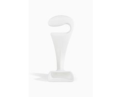 SnelShoppen - Servetto Cose Dressboy voor Slaapkamer, Wit, Stijlvolle Kledingstandaard, Ruimtebesparend, Elegante Hanger, Perfect voor Organisatie en