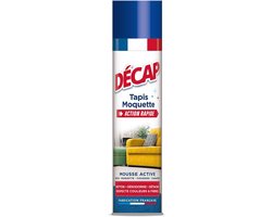 SnelShoppen - Tapijt- en tapijtreiniger - Actief schuim voor tapijt, bank, fauteuil - Vezelvriendelijk - Frisse geur - 600 ml aerosol - Made in France