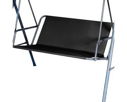 SnelShoppen - Tuinstoel Beschermhoes - Vervangende Schommelstoel - 900D Oxford Stof - Buiten 2 en 3 Zits Grijs 138 x 50 x 50 cm - Waterdicht, UV-beste