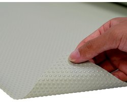 SnelShoppen - Waterdichte Lade Mat Non-Stick EVA Plastic Rol 44cm x 200cm Sage Green - Ideaal voor Keuken, Koelkast, Meubels, Tafels, Afwasbaar, Makke