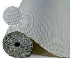 SnelShoppen - Waterproof Drawer Mat Non-Stick EVA Plastic Roll 44cm x 600cm Sage Green - Lekvrij, Voor Keuken, Koelkast, Meubels, Snijden op Maat