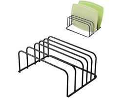 Snijplank rek, standaard deksel organizer snijplank organizer standaard houder pannendeksel