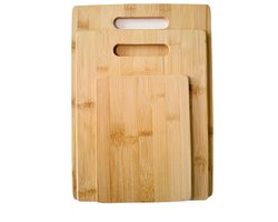 Snijplank set bamboe 3 dlg