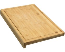 Snijplank voor aanrechtblad rand - bamboe hout - 44 x 33 cm