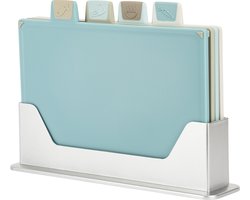 Snijplankenset met Houder - Set van 4 Snijplank van duurzaam materiaal - Vaatwasser bestendig en Antislip