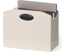 SNJY® Krantenbak - Lectuurbak - Tijdschriftenhouder - Magazinehouder - 19L x 35B x 27H cm - Beige