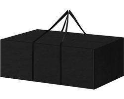 SNJY® Opbergbox Tuinkussenbox - Opbergbox Tuin - Opbergkist Buiten - Kussen Opbergtas - 200L x 80B x 60H cm - Zwart
