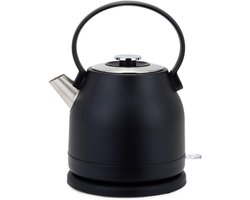 SNJY® Waterkoker Retro - Waterkoker Vintage - Waterkoker Design - 1.5 Liter - 2200 W - Zwart