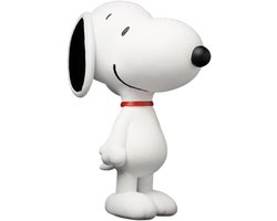Snoopy Beeld - Decoratief Figuur - Woonkamer Decoratie - Origineel Blogo Design - 25 cm Hoog - Wit