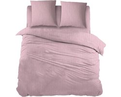 Snoozing Brigitte - Dekbedovertrek - Lits-jumeaux - 240x200/220 cm + 2 kussenslopen 60x70 cm - Pink