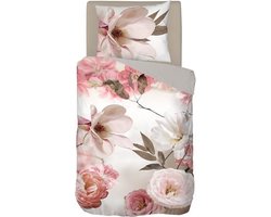 Snoozing Fairytale - Dekbedovertrek - Eenpersoons - 140x200/220 cm + 1 kussensloop 60x70 cm - Roze