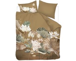 Snoozing Lua Dekbedovertrek - Lits-jumeaux - 240x200/220 cm - Goud