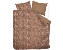 Snoozing Luas Dekbedovertrek - Lits-jumeaux - 240x200/220 cm - Bruin
