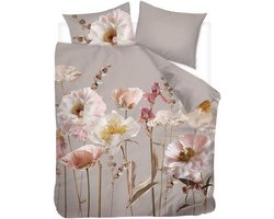 Snoozing Rosanne - Flanel - Dekbedovertrek - Tweepersoons - 200x200/220 cm - Multi kleur