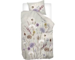 Snoozing Vive Dekbedovertrek - Eenpersoons - 140x200/220 cm - Zand