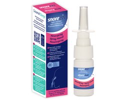 Snoreeze Anti-snurk Neusspray - Anti Snurk - Helpt snurken te voorkomen - Blijft effectief gedurende maximaal 8 uur - 25 nachten te gebruiken