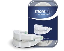 Snoreeze Antisnurk Snurkbeugel - Verstelbare slaapbeugel, snurkstopper-mondstuk, slaaphulpmiddel tegen snurken en slaapapneu voor mannen en vrouwen