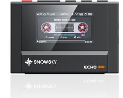 Snowsky Echo Mini Zwart - Draagbare muziekspeler met 8GB opslag - FIIO
