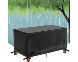SNQ Tuinmeubelhoes - waterdichte hoes voor buitenterras - hoes voor eettafel - tuinmeubelhoes - beschermhoes voor loungebank - hoge kwaliteit - waterdicht - tuinhoes - waterdicht - hoes voor terrastafel - hoes voor buitentafel - rechthoekig