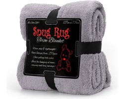 Snug Rug - Sherpa - Fleece deken - Plaid - Woondeken - Plaids - Dekens - Grijs