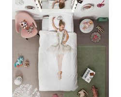 Snurk Amsterdam Dekbedovertrek Ballerina 120 x 150 cm incl. 1 kussensloop 60 x 70 cm