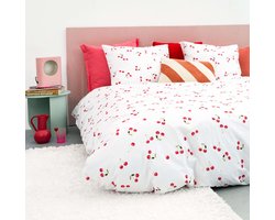 Snurk Amsterdam Dekbedovertrek Cherries 140 x 200/220 cm incl. 1 kussensloop 60 x 70 cm